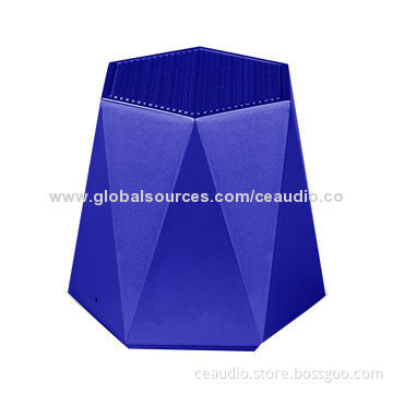 Novelty Bluetooth Speaker with Micro USB, Plastic Injection/Rubber Finish, Aux-in, Promotional Gifts